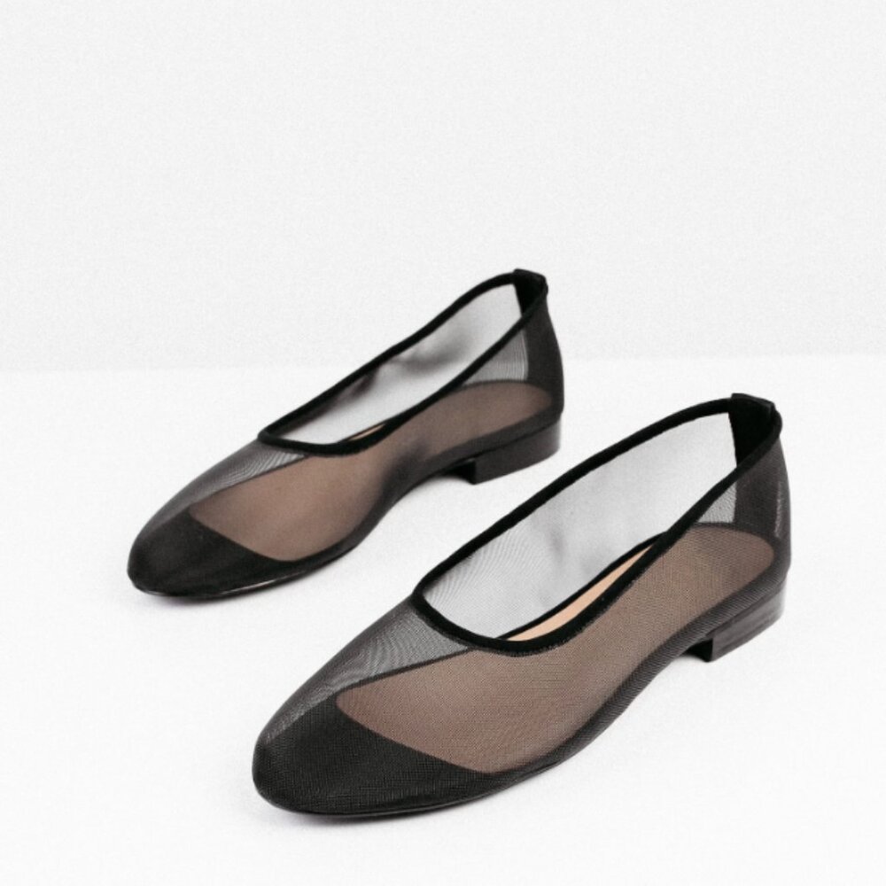 Never worn Mesh Ballet Flats